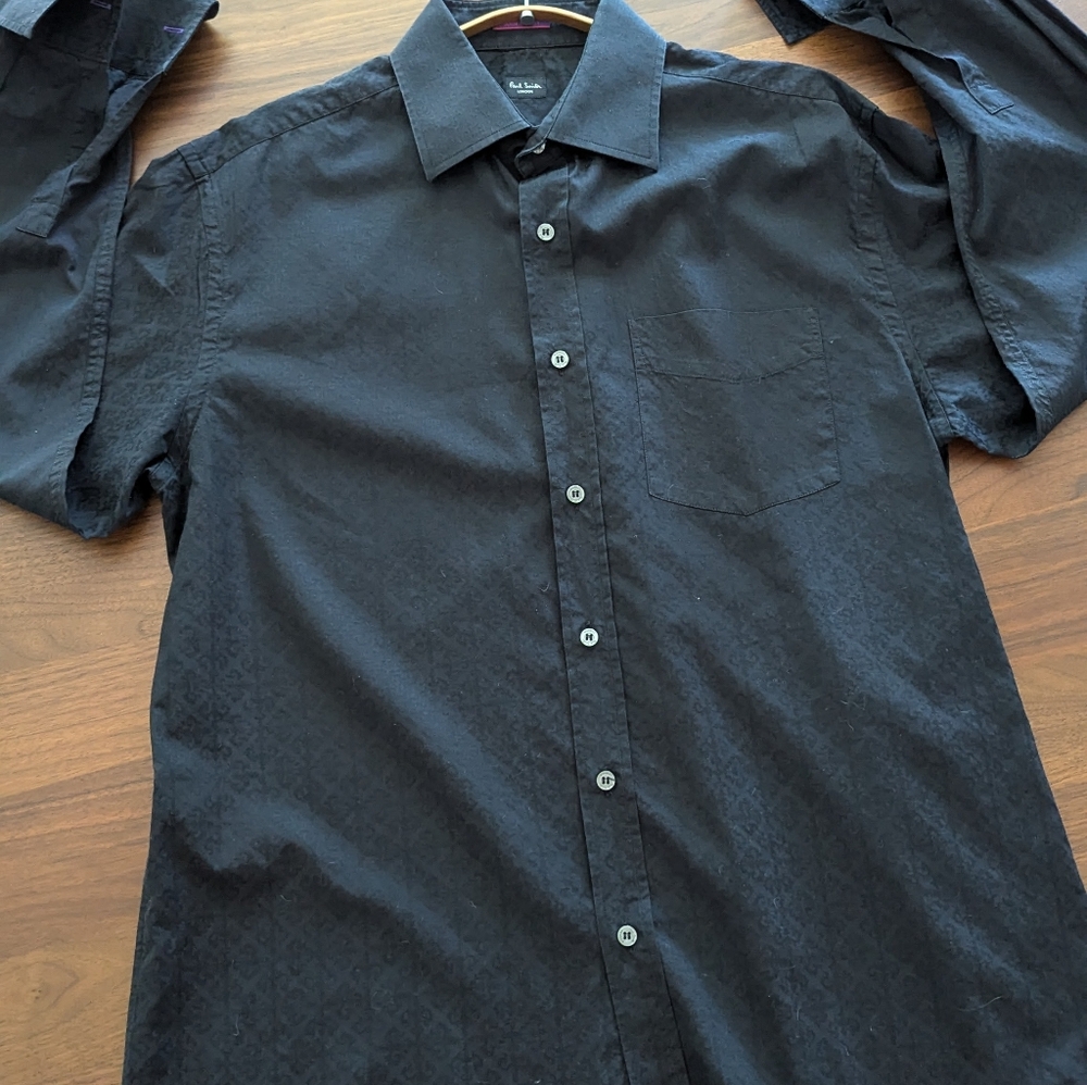 Paul Smith Black French Cuff dress shirt